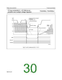 浏览型号TDA8589AJ的Datasheet PDF文件第30页