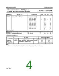 浏览型号TDA8589AJ的Datasheet PDF文件第4页