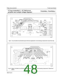 浏览型号TDA8589AJ的Datasheet PDF文件第48页