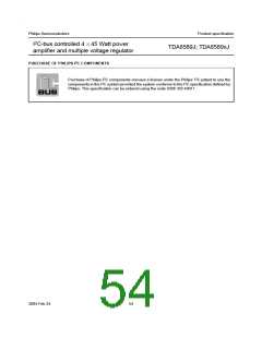 浏览型号TDA8589AJ的Datasheet PDF文件第54页