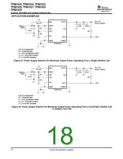 浏览型号TPS61020DRCR的Datasheet PDF文件第18页