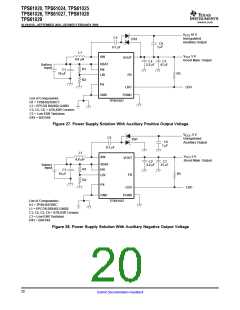 浏览型号TPS61020DRCR的Datasheet PDF文件第20页