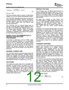 浏览型号TPS73225DCQRG4的Datasheet PDF文件第12页