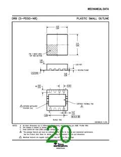 浏览型号TPS73225DCQRG4的Datasheet PDF文件第20页