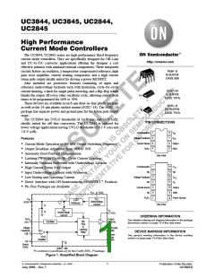 浏览型号UC2844DG的Datasheet PDF文件第1页