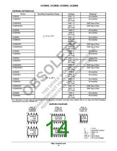 浏览型号UC2844DG的Datasheet PDF文件第14页
