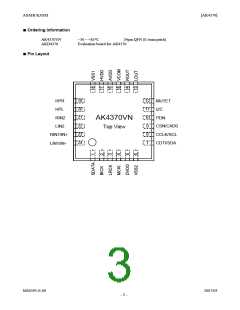浏览型号AK4370VN的Datasheet PDF文件第3页