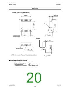 浏览型号AK4387ET的Datasheet PDF文件第20页