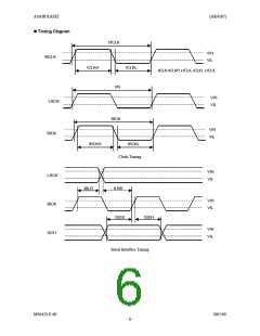 浏览型号AK4387ET的Datasheet PDF文件第6页