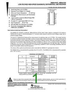 浏览型号AM26LV32C的Datasheet PDF文件第1页