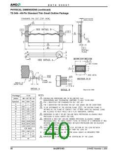 浏览型号AM29F016D-70EF的Datasheet PDF文件第40页