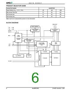 浏览型号AM29F016D-70EF的Datasheet PDF文件第6页