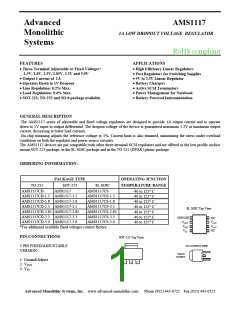 浏览型号AMS1117-3.3的Datasheet PDF文件第1页