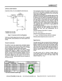 浏览型号AMS1117-3.3的Datasheet PDF文件第5页