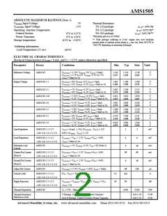 浏览型号AMS1505CM-1.5的Datasheet PDF文件第2页