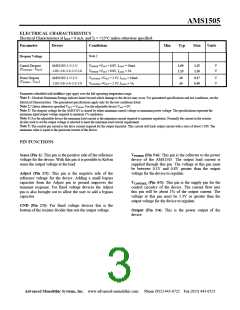 浏览型号AMS1505CM-1.5的Datasheet PDF文件第3页