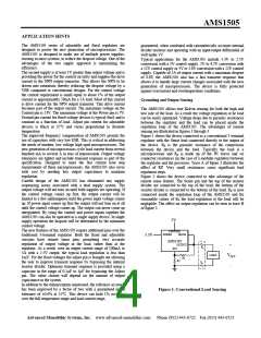 浏览型号AMS1505CM-1.5的Datasheet PDF文件第4页