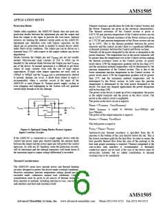 浏览型号AMS1505CM-1.5的Datasheet PDF文件第6页