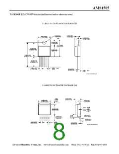 浏览型号AMS1505CM-1.5的Datasheet PDF文件第8页