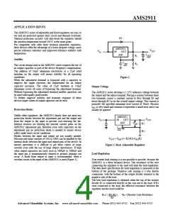 浏览型号AMS2911CD-5.0的Datasheet PDF文件第4页