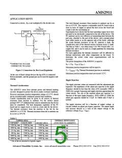 浏览型号AMS2911CD-5.0的Datasheet PDF文件第5页