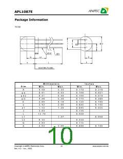 浏览型号APL1087E-33VC-TRL的Datasheet PDF文件第10页