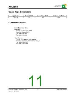 浏览型号APL5885-25DC-TR的Datasheet PDF文件第11页