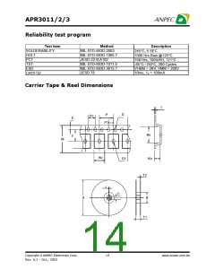 浏览型号APR3011-37B的Datasheet PDF文件第14页