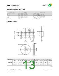 浏览型号APR3101-19BI-TR的Datasheet PDF文件第13页