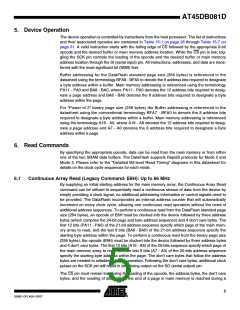 浏览型号AT45DB081D-SU-2.5的Datasheet PDF文件第5页