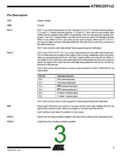 浏览型号AT89C2051X2-16SJ的Datasheet PDF文件第3页