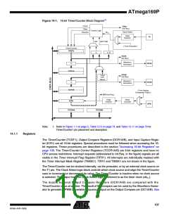浏览型号ATMEGA169PV的Datasheet PDF文件第107页