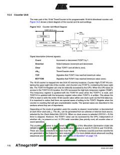 浏览型号ATMEGA169PV的Datasheet PDF文件第112页
