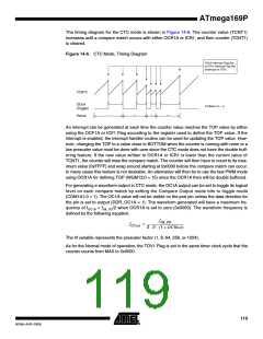 浏览型号ATMEGA169PV的Datasheet PDF文件第119页