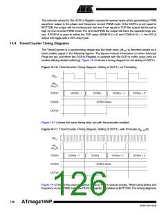 浏览型号ATMEGA169PV的Datasheet PDF文件第126页