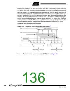 浏览型号ATMEGA169PV的Datasheet PDF文件第136页