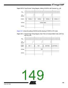 浏览型号ATMEGA169PV的Datasheet PDF文件第149页