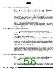 浏览型号ATMEGA169PV的Datasheet PDF文件第156页