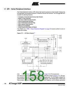浏览型号ATMEGA169PV的Datasheet PDF文件第158页