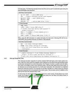 浏览型号ATMEGA169PV的Datasheet PDF文件第17页