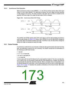 浏览型号ATMEGA169PV的Datasheet PDF文件第173页