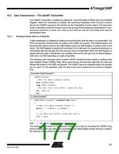 浏览型号ATMEGA169PV的Datasheet PDF文件第177页