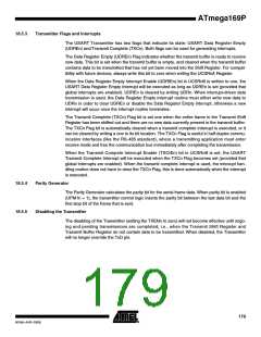 浏览型号ATMEGA169PV的Datasheet PDF文件第179页