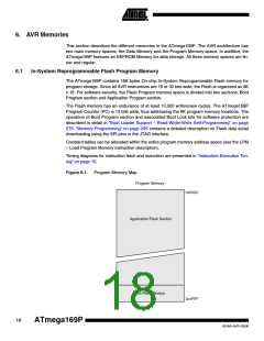 浏览型号ATMEGA169PV的Datasheet PDF文件第18页