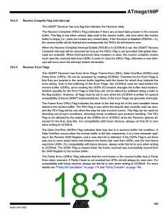 浏览型号ATMEGA169PV的Datasheet PDF文件第183页