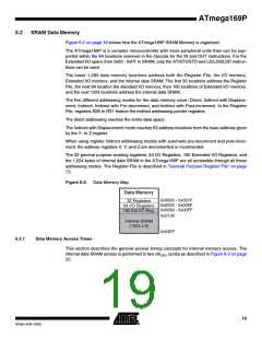 浏览型号ATMEGA169PV的Datasheet PDF文件第19页
