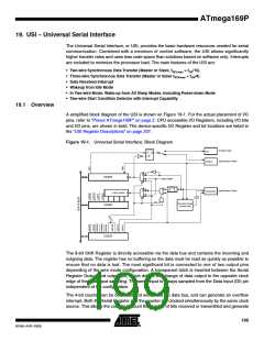 浏览型号ATMEGA169PV的Datasheet PDF文件第199页