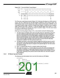 浏览型号ATMEGA169PV的Datasheet PDF文件第201页