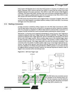 浏览型号ATMEGA169PV的Datasheet PDF文件第217页