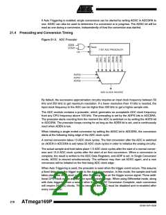 浏览型号ATMEGA169PV的Datasheet PDF文件第218页